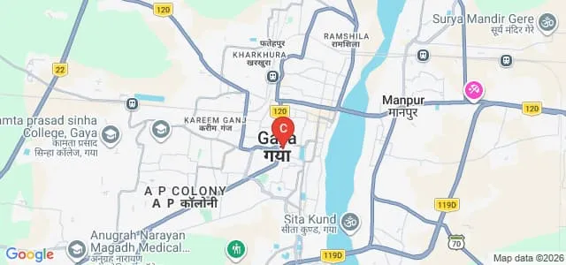 GBM College, Gaya Map