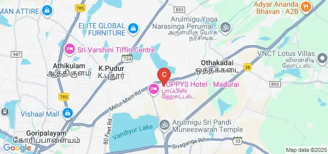 KM College of Pharmacy, Madurai Map