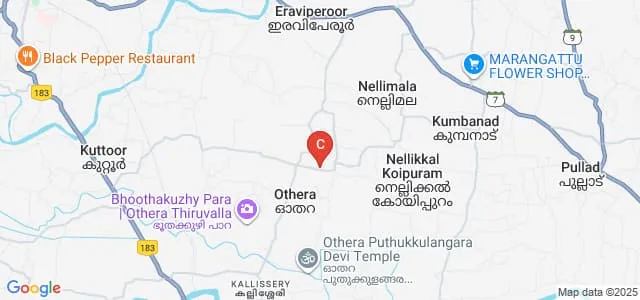 Nazareth College of Pharmacy, Thiruvalla Map