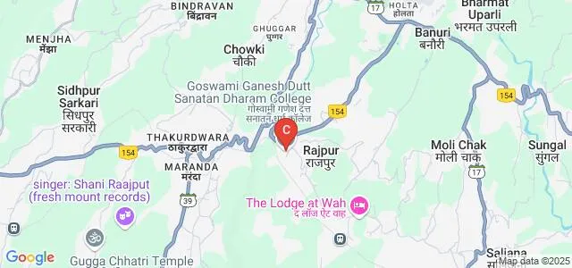 Goswami Ganesh Dutt Sanatan Dharam College, Palampur Map