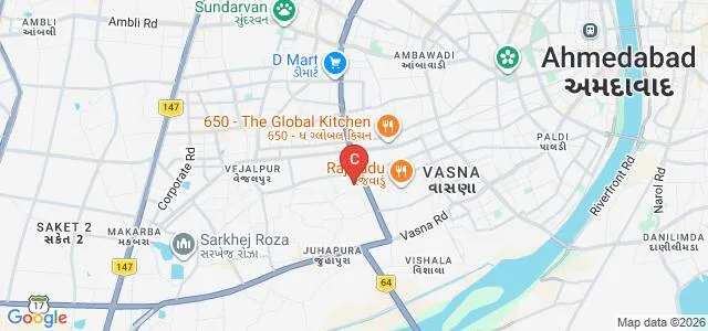 Parth College of Education, Ahmedabad Map