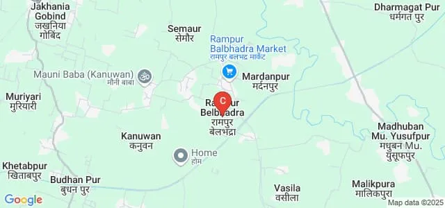 Late CG Girls Degree College, Ghazipur Map