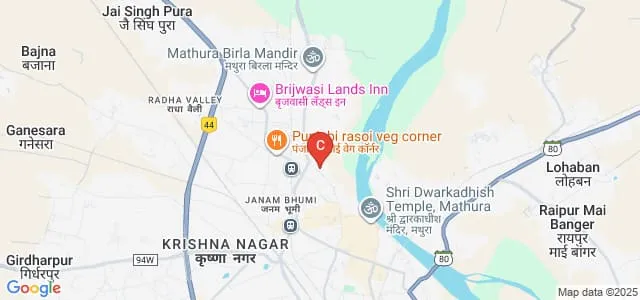 Shri Anar Devi Khandelwal Mahila Polytechnic, Mathura Map