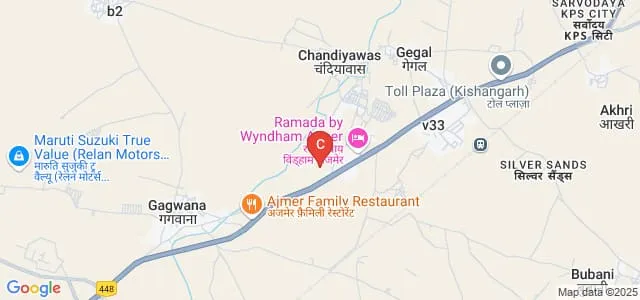 St Wilfred's Law College, Ajmer Map