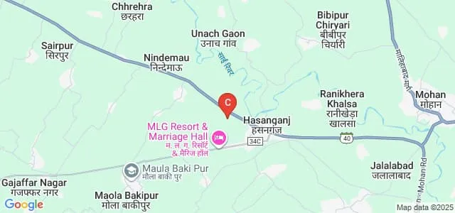 Kunwar Ram Bharose Singh Degree College, Unnao Map