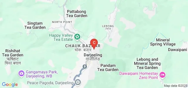 Southfield College, Darjeeling Map