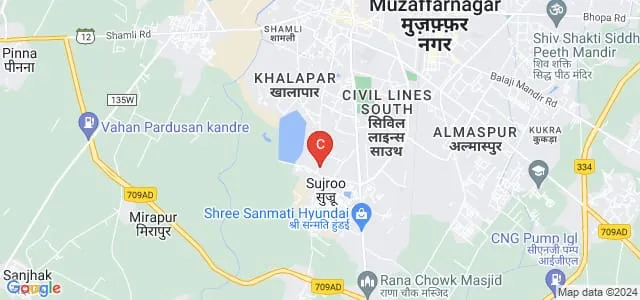 Aakanksha College, Muzaffarnagar Map