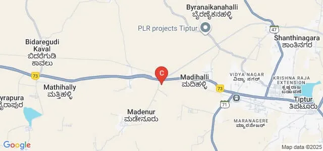 Sri Basaveshwara Institute of Technology, Tiptur Map