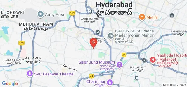 Deccan School of Management, Hyderabad Map