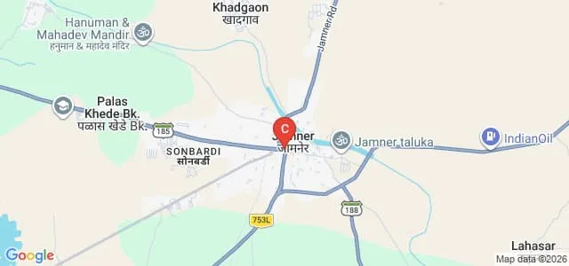 Shree Sureshdada Jain Institute of Pharmaceutical Education and Research, Jamner Map
