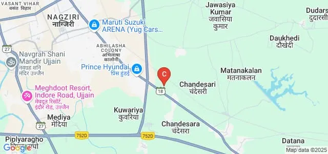 Alpine Institute of Technology, Ujjain Map