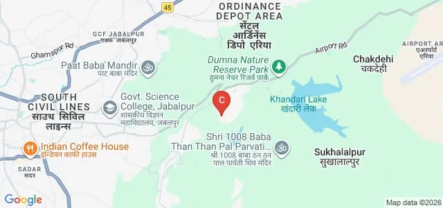 Hitkarini College of Engineering and Technology, Jabalpur Map