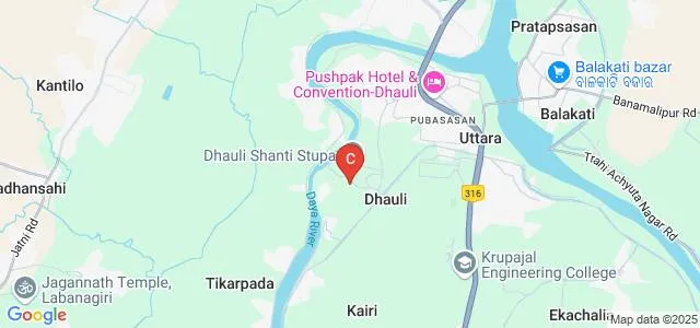 Dhauli College of Art and Crafts, Bhubaneswar Map