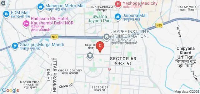 Symbiosis Institute of Business Management, Noida Map
