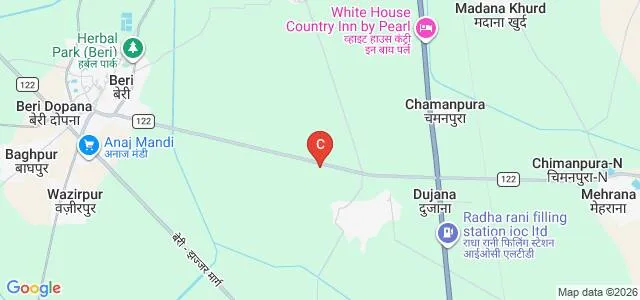 Government College, Dujana Map