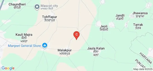 Swami Parmanand Polytechnic, Lalru Map
