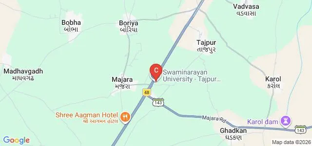 Sabar Institute of Technology for Girls, Sabarkantha Map