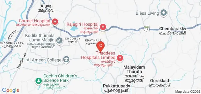 MES Training College, Edathala Map