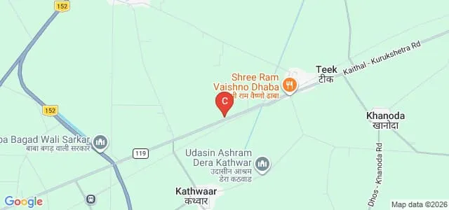 Saraswati College of Education, Kaithal Map