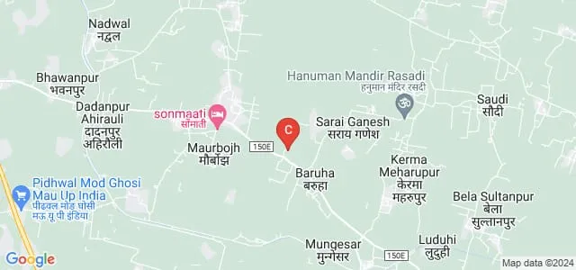 Maa Budhimati Mahila Mahavidyalay, Mau Map