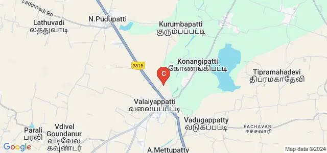 Brahma School of Business, Namakkal Map