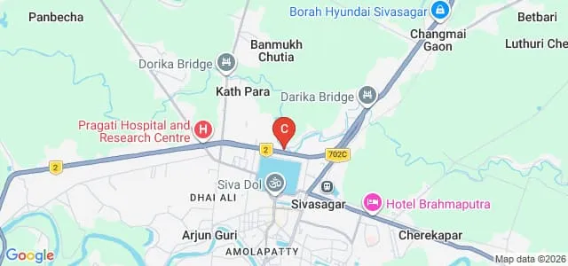 Bir Lachit Borphukan College, Sivasagar Map