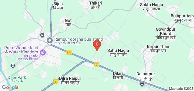 Rajkiran College of Pharmacy, Moradabad Map