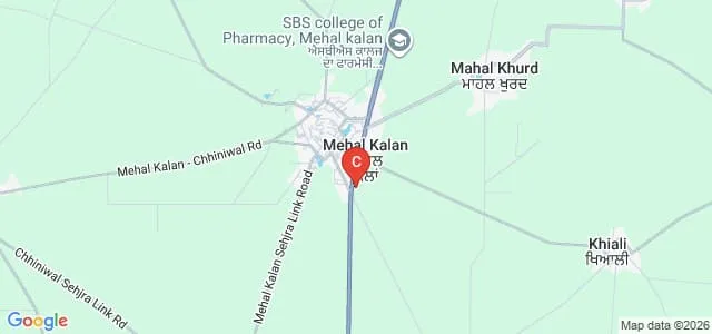 Malwa College of Nursing, Barnala Map