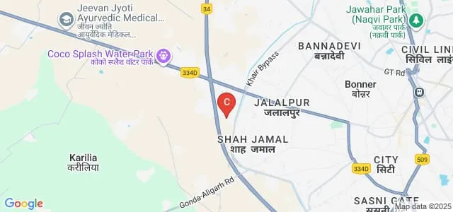 Vivekananda College of Law, Aligarh Map
