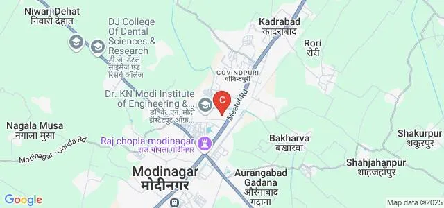 International Institute of Fine Arts, Modinagar Map