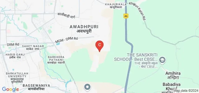 Malhotra Technical Research Institute, Bhopal Map