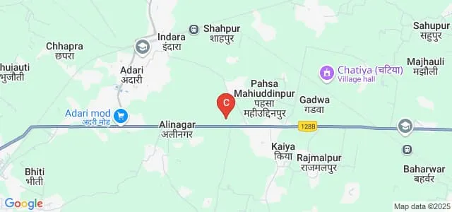 Ramdhari Smarak Mahavidyalaya, Mau Map