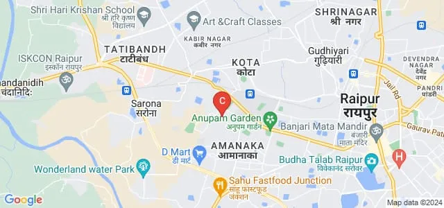 School of Studies in Computer Science and IT, Pt Ravishankar Shukla University, Raipur Map