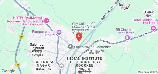 City Post Graduate College of Management and Technology, Roorkee Map