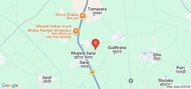 Delhi College of Technology and Management, Palwal Map