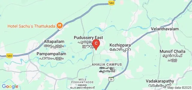 Ahalia School of Pharmacy, Palakkad Map