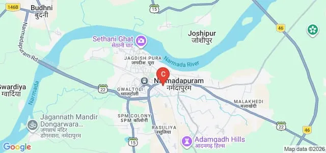Government Narmada PG College, Hoshangabad Map