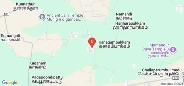 Parimala Pandurangan Polytechnic College, Vellore Map