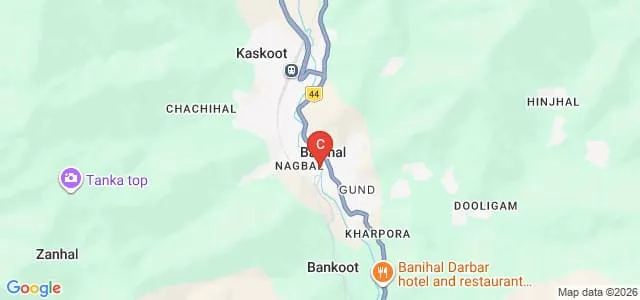 Government Degree College, Banihal Map
