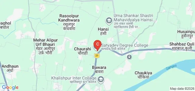Satyadeo College of Pharmacy, Ghazipur Map