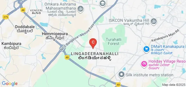 RV College of Architecture, Bangalore Map