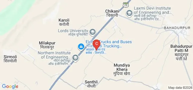 RG Mishra B Ed College, Alwar Map