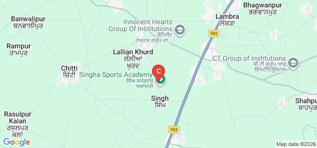 Singha College of Pharmacy, Jalandhar Map