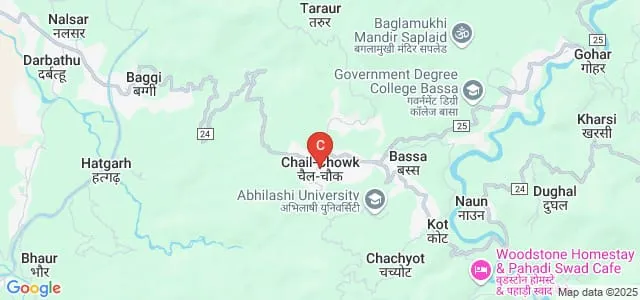 Abhilashi Group of Institutions School of Pharmacy and Engineering and Technology, Mandi Map