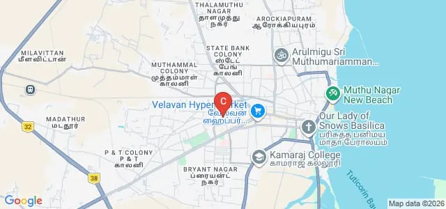 Rajalakshmi College of Education, Vagaikulam Map