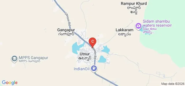College of Teacher Education, Utnoor Map