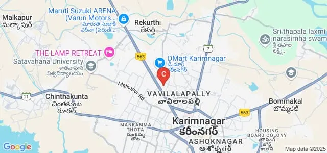 Swami Vivekananda Degree and PG College, Karimnagar Map