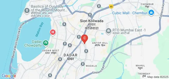 Dr BMN College of Home Science, Mumbai Map