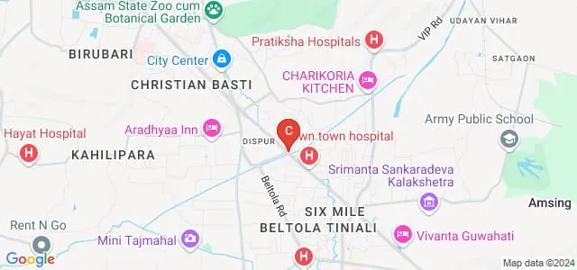 Royal School of Business, Guwahati Map