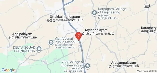 Coimbatore Marine College, Coimbatore Map